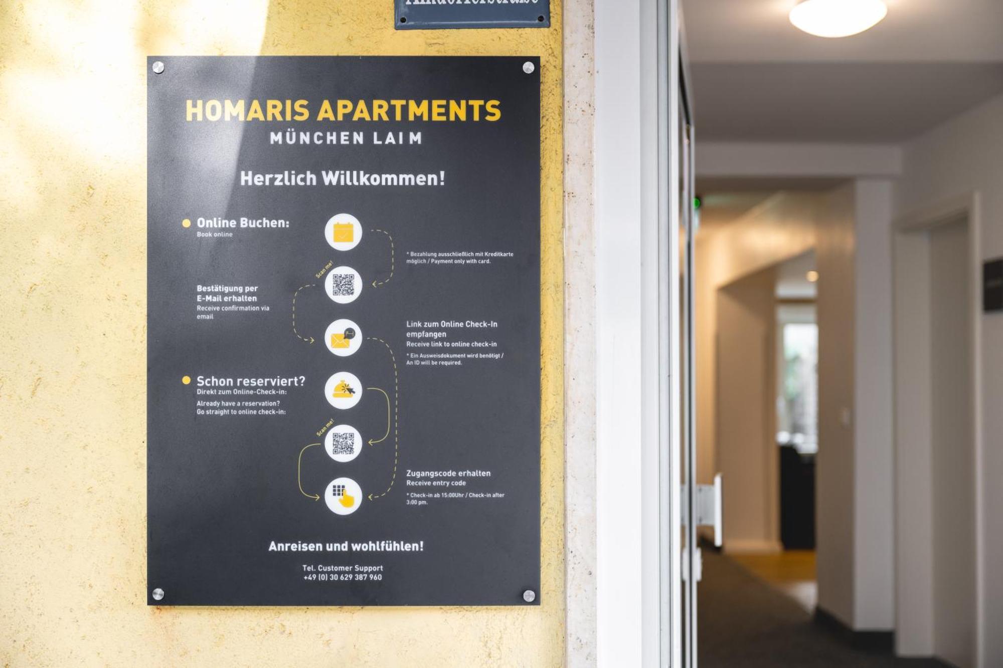 Homaris Apartments Muenchen Laim ภายนอก รูปภาพ